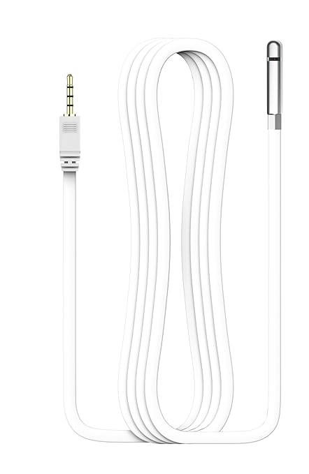 Elitech Temperature and Humidity Probe for RCW-360Pro, -40 to 176°F, 0~100% RH, 16.4ft Cable Auto-Detection Digital Sensor with Calibration Certificate for Medical Pharma Validation, HTD3X-THE-R-5M