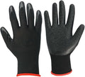 BESTonZON Heavy Duty Gardening Gloves Waterproof Anti-puncture Yard Work Gloves for Men and Women with Anti-wear Latex Coating and Non-slip Grip for Outdoor Garden and Landscaping
