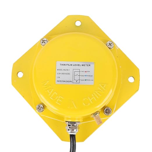 Thin Film Level Meter Stainless Steel Industrial Grade Powder Granular Material Detector Switch with Adjustable Sensitivity for Silo Bin Feed Mill Warehouse Storage Tank Pr