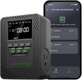 2025 MARS Hydro ITime 2-in-1 Smart Timer Outlet Dual Outlet App Control Custom Programmable 12 On/Off for Home Office and Plant Growth Use