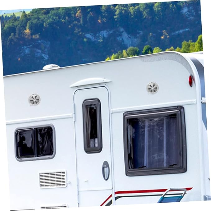 2pcs Cover Adjustable Louvered Ventilation for Rv Boat Use Exhaust Cover Hollow Design
