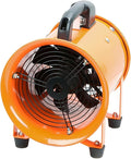 dreamdragon 12-Inch High-Velocity Portable Utility Blower Fan, Industrial Exhaust Fan, 3150 RPM Low-Noise Ventilator for Basements, Workshops, Warehouses, and Confined Spaces