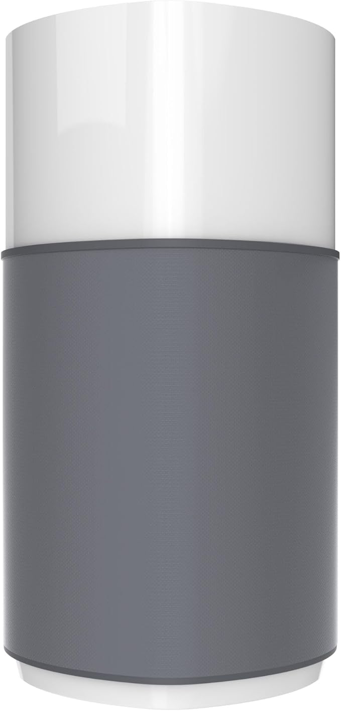 GermGuardian AirSafe XL Smart Air Purifier for Home 360° True HEPA Filter, WiFi and App Enabled, Air Quality Monitor, Large Rooms Up to 1680 Sq Ft, For Smoke, Dust, Pet Dander, Gray/White, AP3250