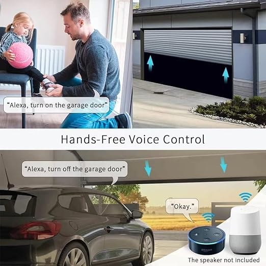 1CH Dry Contact WiFi Relay Switch Module,DC 12/24V AC 100-240V,Tuya Smart Life app,Compatible with Alexa,Google Home