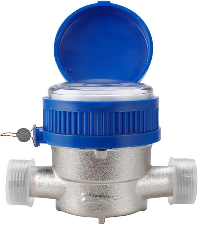 Male Thread Water Flow Sensor TS-S300E Home Smart Cold Water Meter Digital Dispaly Pricision Flow Meter