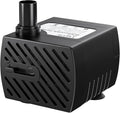 Uniclife Pet Replacement Pump 60 GPH 2W 2ft High Lift Quiet Pump for Smart Pet Fountains 12 V Compact Submersible Water Pump with 120 V Converter Adaptor for Nano Fish Tanks Bowls Up to 5 Gallons