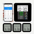 16-in-1 Smart WiFi Air Quality Monitor CO2 CO TVOC HCHO PM2.5 PM10 & Weather Stations Wireless Indoor Outdoor Thermometer with Multiple sensors,Air Quality Tester for Bedroom, Smart Home 2CO15-3