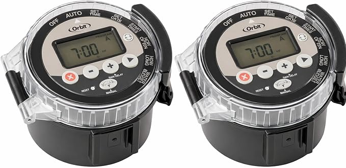 2-Pack Orbit 57865 Battery-Operated Sprinkler Timer - Convenient Automated Watering Device (2 Total timers)