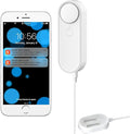 Multifunctional WiFi Water Leak Detector, 6.5ft Split Drip/Leak Detection Cable, Dual Interface, Expandable, Smart Leak Sensor Alarm, AAA Battery Powered, APP Monitoring, Over 5 Months Standby