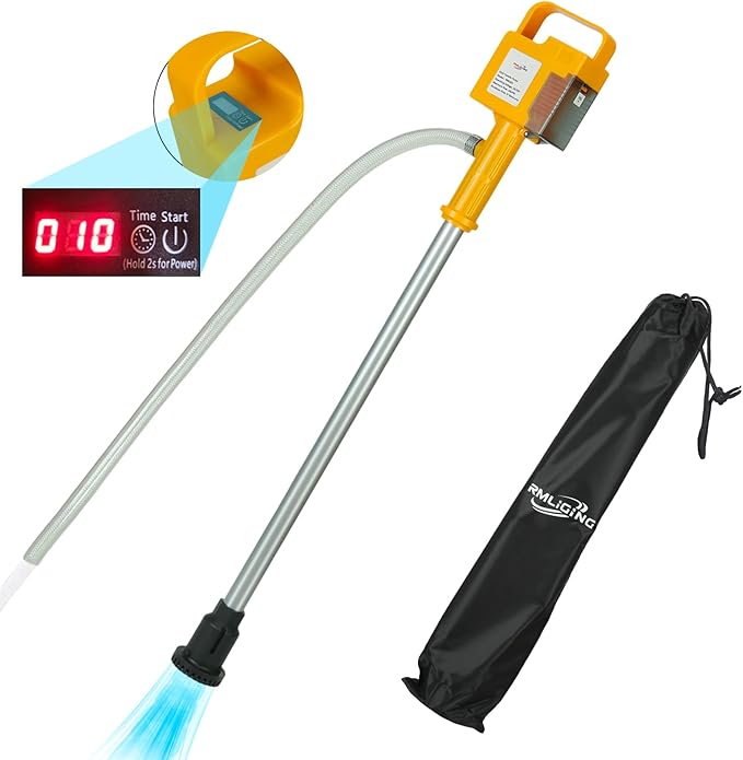 Cordless Stick Water Transfer Pump Compatible with De-walt 20V Battery(Tool Only), 900GPH Brushless Stick Utility Pump for Pool Garden Pond