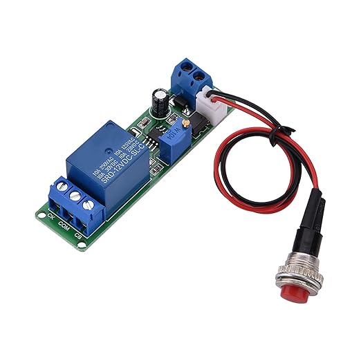 Dc 12v Timer Switch, Time Delay Relay, 1~10sec for Timer Operating Equipment Robots