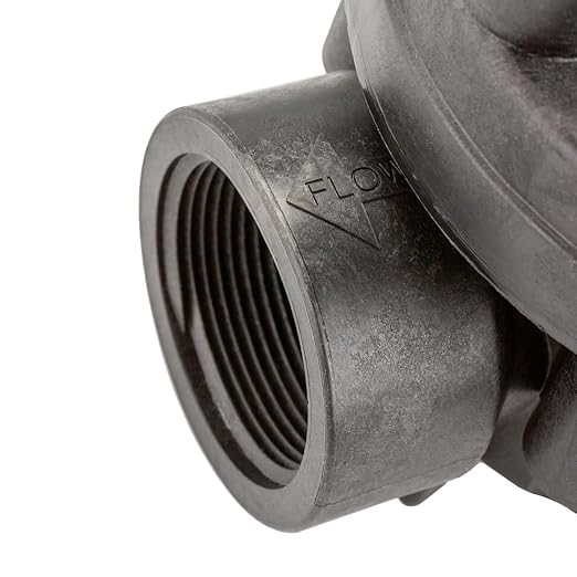 Hunter PGV 1½ Inch Irrigation Valve with Flow Control, Globe Angle Combo Design, Heavy Duty Plastic Body, Female Threaded Inlet and Outlet, 20–150 PSI, Sprinkler Valve for Lawn and Garden Systems