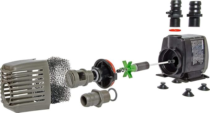 Active Aqua Submersible Water Pump, 370 GPH