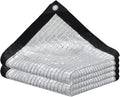 BeGrit Aluminet Shade Cloth 75%-80% Aluminum Shade Cloth Sun Reflective Tarp for Garden, Patio, Greenhouse, Pergola, Car, Kennel Shade 10x16.6ft