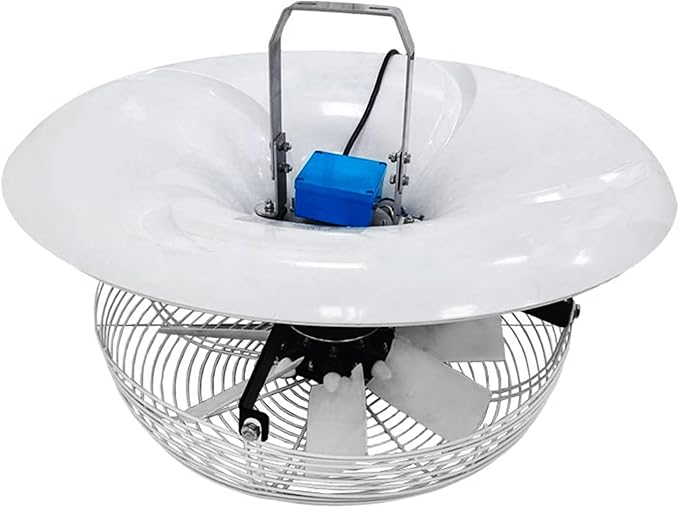 Vertical Ventilation Fan -Vertical Airflow Fan Greenhouse Vertical Axial Circulation Fan VF500-FloFan 120 Volt