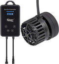 hygger Mini Wave Maker Aquarium Magnetic DC Powerhead with LED Display Controller for Saltwater Tank, 1600 GPH Aquarium Water Circulation Pump 5 to 30 Gallon Black