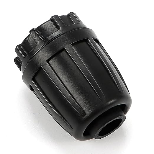 1/2 Inch Drip Irrigation End Plug Fittings, 12 Pieces 1/2'' Drip Line Barbed Locked End Cap Connectors for 1/2 Inch Irrigation Tubing (1/2" ID x 0.650" OD) for Garden Watering System