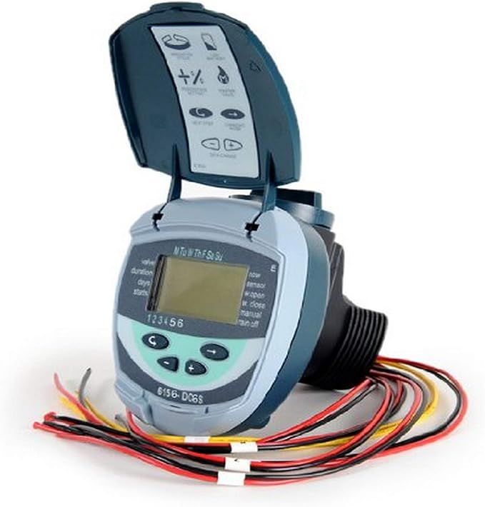 Galcon 61562 DC-6S, 6 Station Battery Operated Irrigation Timer for Sprinkler, Drip, & Propagation. Indoor & Outdoor. Daily or Cyclic Programs, Home, Garden, Nurseries, Greenhouses Misting GAJFSI002P0