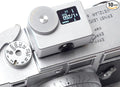 OLED Light Meter, Meter S Brass Version, New Screen Design, Real-time Metering and One-Button Metering for Vintage Cameras (Chrome)