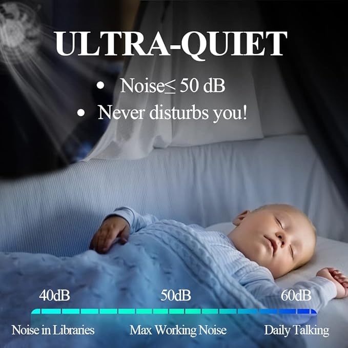 WiseWater 6 Inch Black Exhaust Fan with Variable Speed Controller, 110V Wall Mounted with Backdraft Damper, 353 CFM Low Noise for Kitchen, Bathroom, Garage, Greenhouse, Attic, Farm and Smoking Room