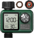Water Timer for Outdoor Garden Hose, Sprinkler Timer for Garden Faucet with Auto/Manual/Rain Delay Mode, Sprinkler Irrigation Controller for Yard Lawn