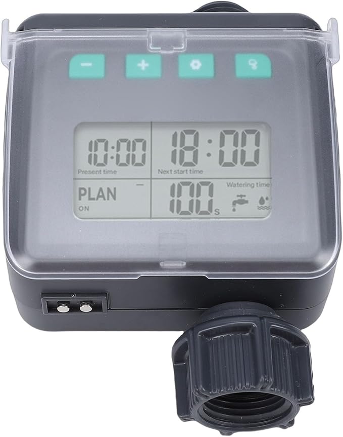 Generic Sprinkler Timer, Programmable Water Timer for Garden Hose, Outdoor Lawn Watering Controller with Rain Delay & Manual Automatic Drip Irrigation System, Ideal for Yard & Lawn