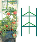 Adjustable Modular Plant Support Frame, 2026 New Garden Raised Bed Planter Heavy Duty Steel Tomato Trellis Kit, Upgrade Plant Support Tower Stakes Provides Support for Climbing Plants (1, Green)