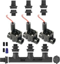 SPW Hunter Premium Valve Manifold System PGV101GS with Flow Control - Heavy Duty Action Machining Parts - 3/4'' or 1'' Slip PGV-101 (3 Zone)