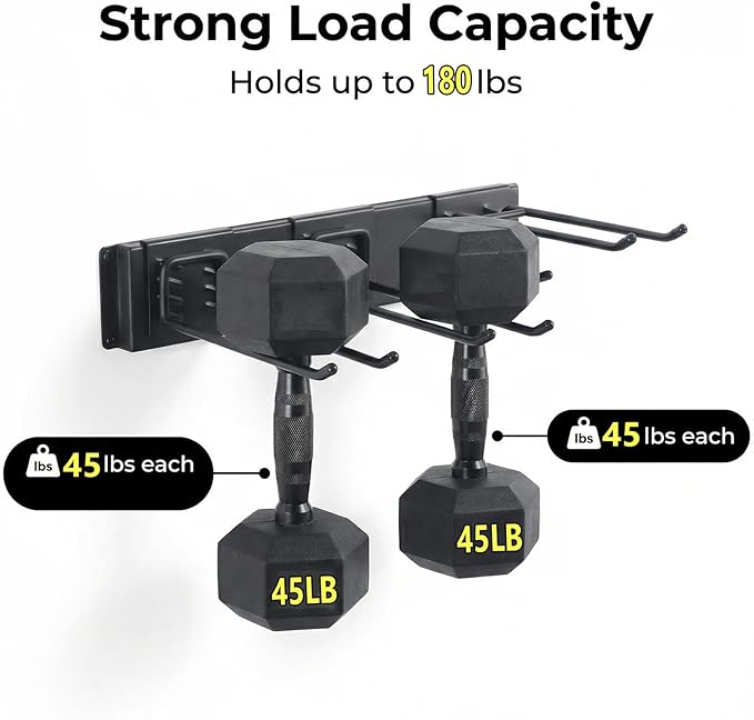MBQQ Garage Tool Organizer Wall Mounted, 24 Inches Adjustable Garden Tool Organizer Rack,Heavy Duty Yard Tool Organizer