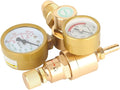 Welder Gas Regulator, Accurate Welding Gas Gauge, MIG TIG Flowmeter, Heavy Duty Welder Gas Valve G5/8 In Male Thread Inlet 1/4 In Outlet