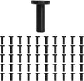 MIXC 50 Pack 1/4 Inch Drip Irrigation Plugs, Leak-Proof Drip Line End Cap Fittings for Quick Connector (1/4''Tube End Plug-50P)