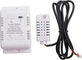 Temperature and Humidity Smart Switch for eWeLink - 20A Load Capacity (3800W), ABS Housing, -20°C to 80°C Operating Range, Scheduling & Data Logging (C)