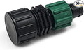 USA Made - Premium Drip Tape Irrigation Tubing End Cap 50 Pack (5/8" or .625" - .645") Universal Perma-Loc Connector Barbed Locking Fitting - Fits All Brands 16mm Drip Tape AG Tubing