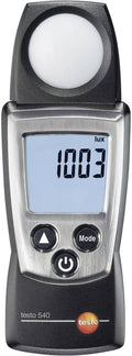 Digital Light or Lux Meter Used for Measuring Brightness and Light Intensity of School, Lab, Office, Stadium, Theatres Along with Calibration Certificate by Testo Model: 540 (Range: 0~99999 Lux)