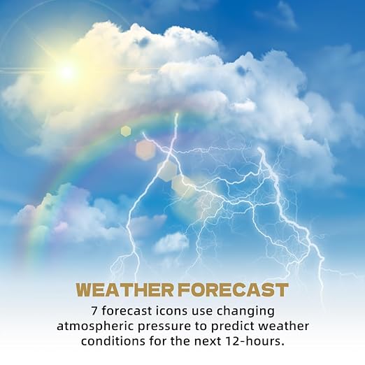Indoor Outdoor Thermometer Wireless Weather Stations, with 330ft Range Sensor and Adjustable Brightness Inside Outside Temperature Humidity Monitor (Multi)