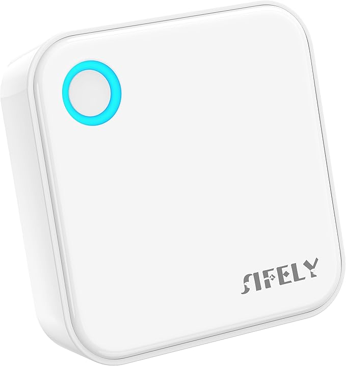 Sifely Smart Lock Wi-Fi Gateway - Remote Access Hub for Sifely Smart Door Lock, Works with App & Alexa (Model G5, Supports 2.4G & 5G Wi-Fi Dual-Band)