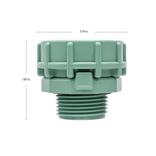 Orbit 57178 1" Male Adapter with O-ring for Orbit Valve Manifold System with Swivel Connection