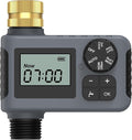 Hose Water Timer, Programmable Sprinkler Timer with Rain Delay/Manual/Automatic Drip Irrigation System for Outdoor Garden Yard, 1 Outlet
