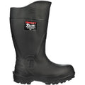 Tingley Flite 27251 Safety Toe Knee Boot with Cleated Outsole, Mens 7 / Womens 9, Black