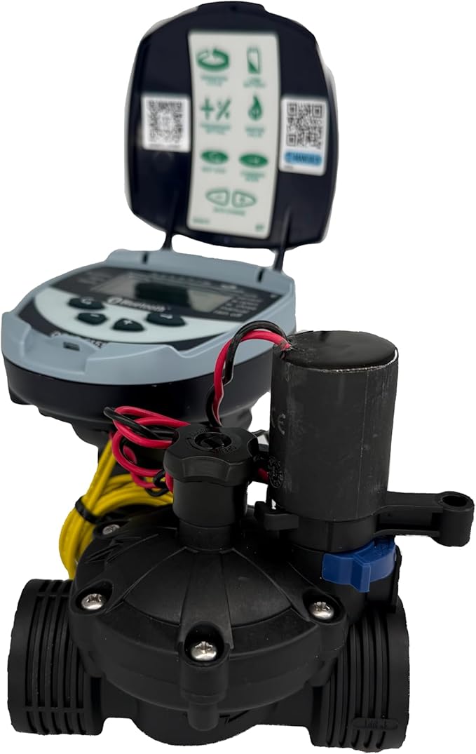 Galcon 61512 DC-1SBT with 1" Station Battery Powered Off-Grid Automatic Irrigation System, Irrigation Timer for Misting & Propagation, Cloning GAJBSH31UP0