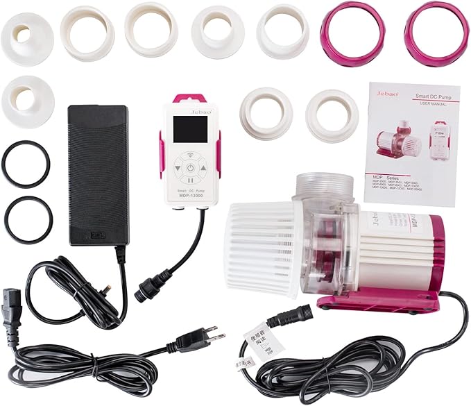 Jebao MDP Smart DC Pump with LCD Display Controller for Saltwater Tank (MDP-13000)