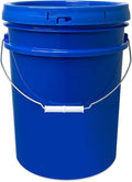 ePackageSupply 5 Gallon Bucket - Food Grade Bucket with Airtight Gasketed Tear Strip Lid, BPA-Free, Heavy-Duty 90 Mil HDPE Plastic Pail, Bulk Storage, Durable Container, Made in USA - Blue, 60 Packs