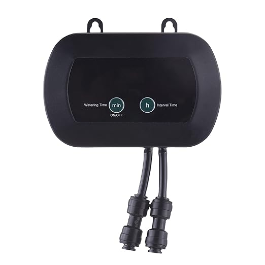Automatic Watering System with Timer and 360° Adjustable Nozzles, Smart Irrigation Kit for Reptile Terrariums and Indoor Plants, USB Rechargeable Misting Device