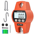 Hanging Scale 660lb/300kg - High-Accuracy Crane Scale with Aluminum Frame and LCD Display. Functions as Fishing Scale and Luggage Scale. for Farm, Hunting, Fitness, and Travel Weighing