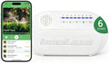 Indoor Smart Sprinkler Controller, Automatic Water Saving Irrigation Controller, 2.4GHz WiFi, Rain Freeze Wind Skip,Easy Install & App Remote Control (6-Zone)