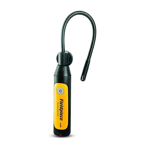 Fieldpiece JL3RH Job Link System Flex HVACR Wireless Psychrometer Probe – 1000 ft Bluetooth Range with Flexible Wand - Supply/Return Switch - Water-Resistant - HVAC Diagnostic Tool