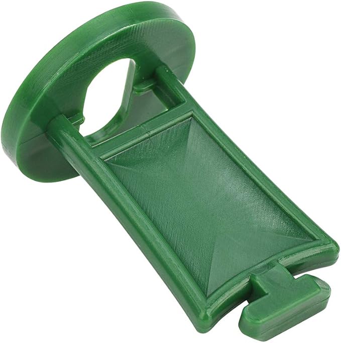 50 Sets Greenhouse Extenders Clips, Shading and Insulation Twist Clips for Fixing Greenhouse Bubble Wrap Sunshade Net Insulation Shading (50*T-shaped)