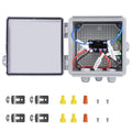 Irrigation Pump Start Relay, 24V AC, 25A, for 1-2 HP at 120V/240V, Waterproof IP65 Enclosure