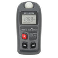 Digital Illuminance Light Meter Lux Meter with LCD Display, 0～200,000 Lux Measure Range, Lux FC Unit Selection for Homes, Warehouses, Farms, Stage, Stadiums