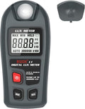 BSIDE Light Meter Digital Illuminance Meter 0.1-200,000 Luxmeter Environment Luminometer Photometer for Plants, Car Headlights Home & Office LEDs Light Photography
